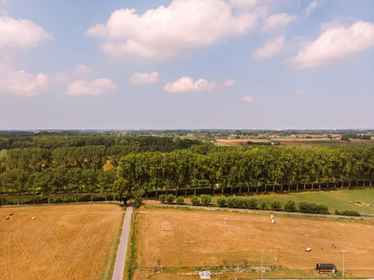 Huswell - Lord - Charming Double Room At Ranch "De Blauwe Zaal" Bruges Exterior foto
